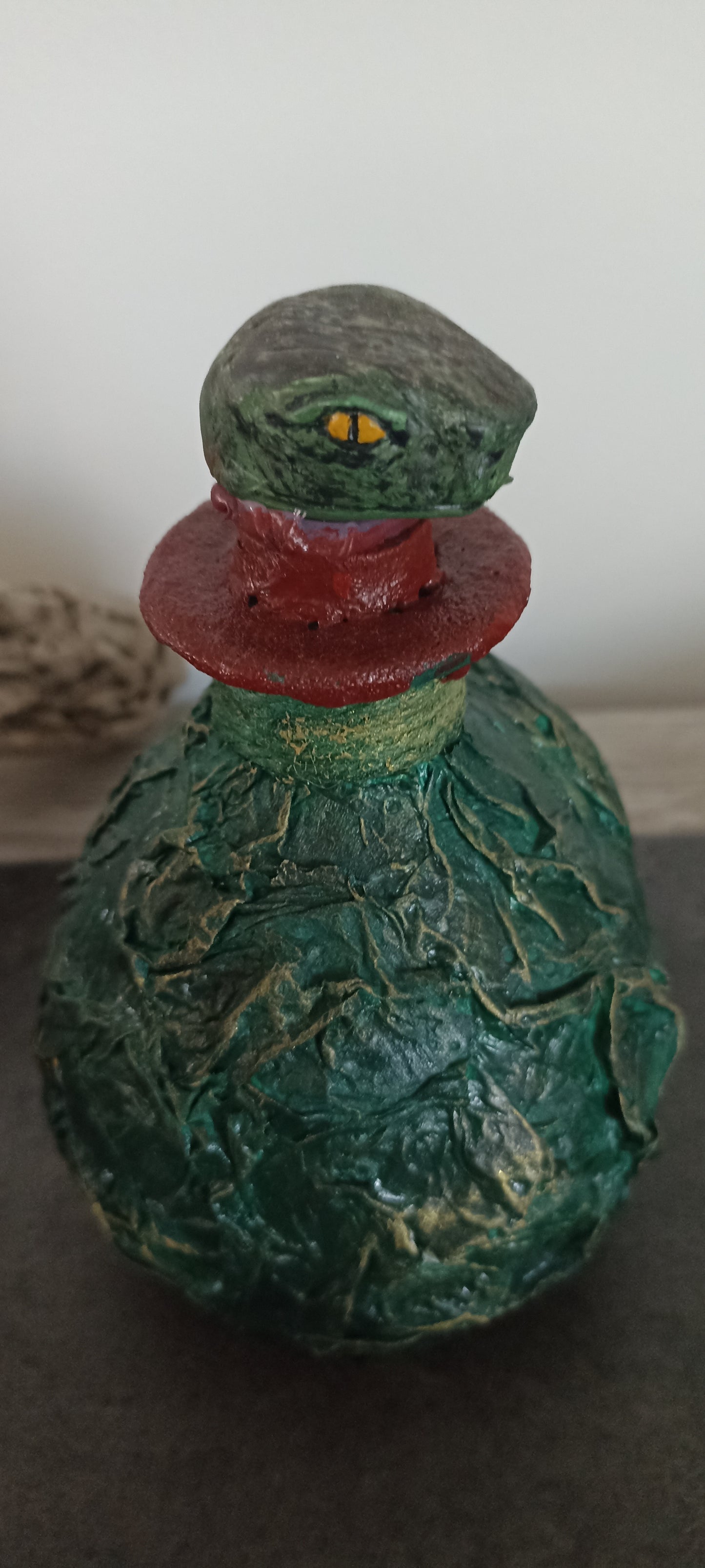 Fiole d'apoticaire serpent